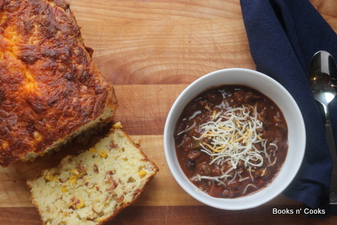 Manly Meaty Chili & Bacon Corn Bread
