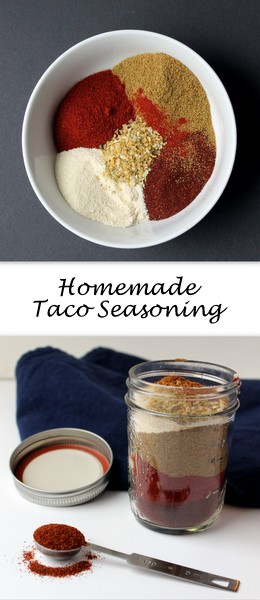 Homemade Taco Seasoning comes together in minutes with spice cabinet staples. Turn up or down the heat to your liking.