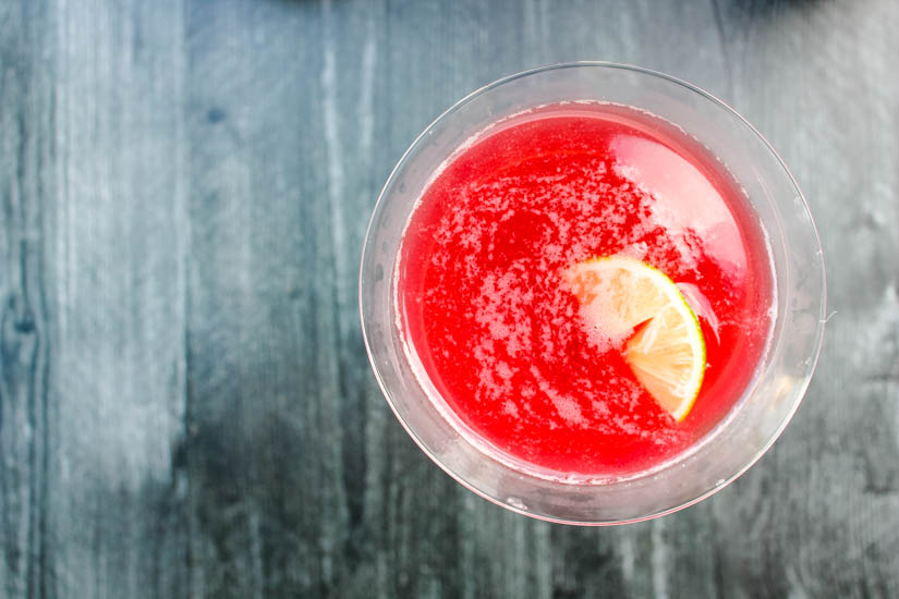 A perfectly balanced cocktail of cranberry juice, a splash of lime, vodka and orange liquor, the Classic Cosmo is one of my favorite ways to celebrate an evening with the girls.