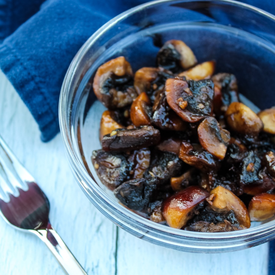 Balsamic Sauteed Mushrooms