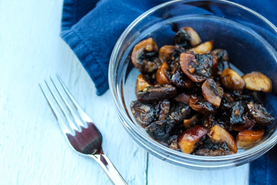 Balsamic Sauteed Mushrooms