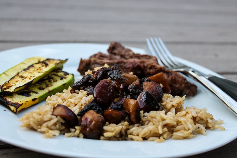 Balsamic Sauteed Mushrooms