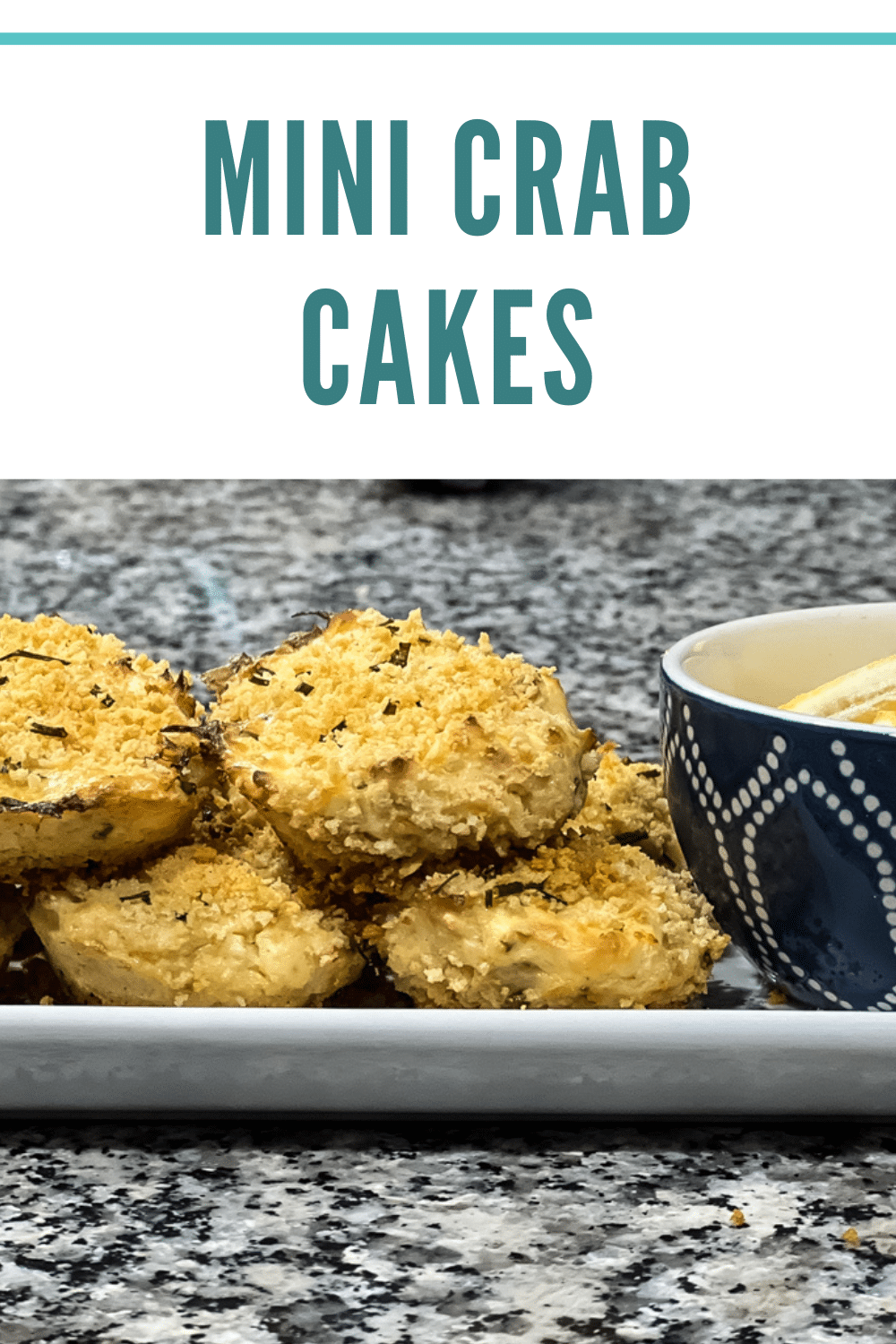 Mini Crab Cakes on Books n' Cooks