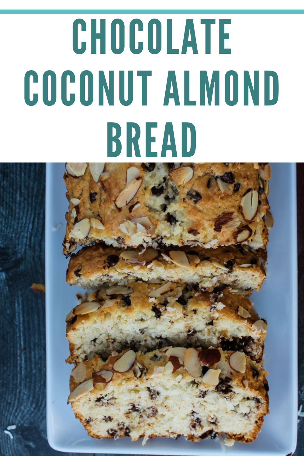 Chocolate Coconut Almond Bread on Books n' Cooks