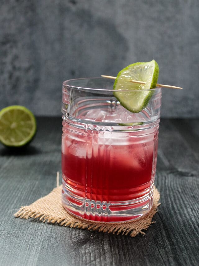 Pomegranate Gimlet