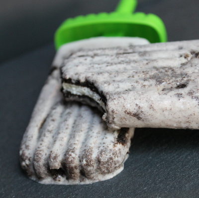 Cookies & Coconut Cream Popsicles