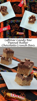 leftover-candy-peanut-butter-chocolate-crunch-bars