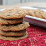 Graham Cracker Chocolate Chip Cookies are a fun twist on an American classic. Add an element of the unexpected to your holiday cookie swap or cookie platter by serving these soft, sweet cookies.