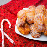 Slightly sweet, lightly pepperminty cake-like cookies ring in the feeling of Christmas.