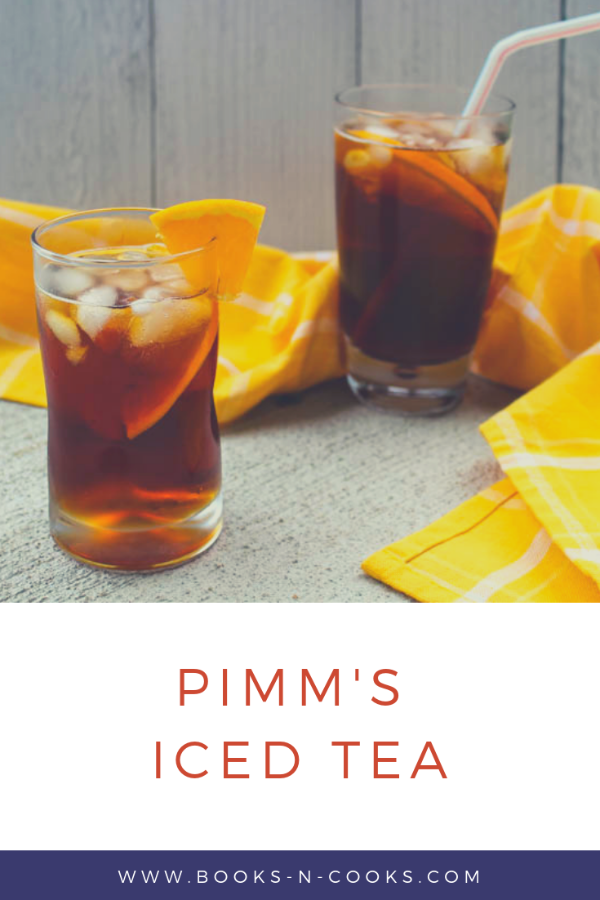 Unsweetened black tea is chilled and sweetened with Pimm's liquor and a little agave. With a splash of lemon juice and a wedge of your favorite citrus, this Pimm's Iced Tea is a sweet cocktail lovely for brunch or a warm afternoon sitting on the porch.