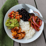 This flavorful Taco Shrimp Bowl - easily customizable to your tastes - can be on your table in under 30 minutes. 