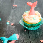 Cupcakes rich in vanilla flavor get a little bit of summer flair with candy mermaids and popsicles. Get the recipe for Vanilla Cupcakes with Vanilla Buttercream Frosting AND learn my secret to these easy and impressive decorations. 