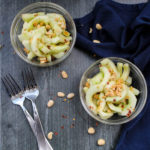 Sweet and spicy, with flavors of toasted sesame and fresh peanuts, this easy Asian Cucumber Salad is flavorful and light, a delicious and unique side dish.