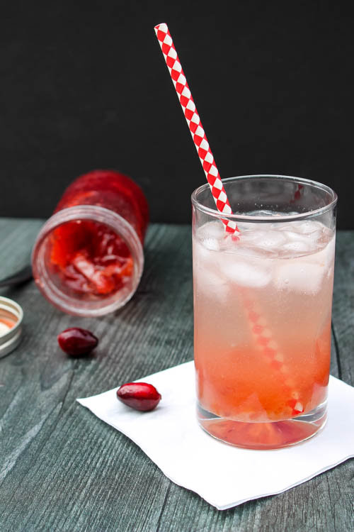A customizable, 3-ingredient cocktail made from ingredients you likely always have on hand, this Gin & (Cranberry Orange) Jam Cocktail is a refreshing fall sipper. 