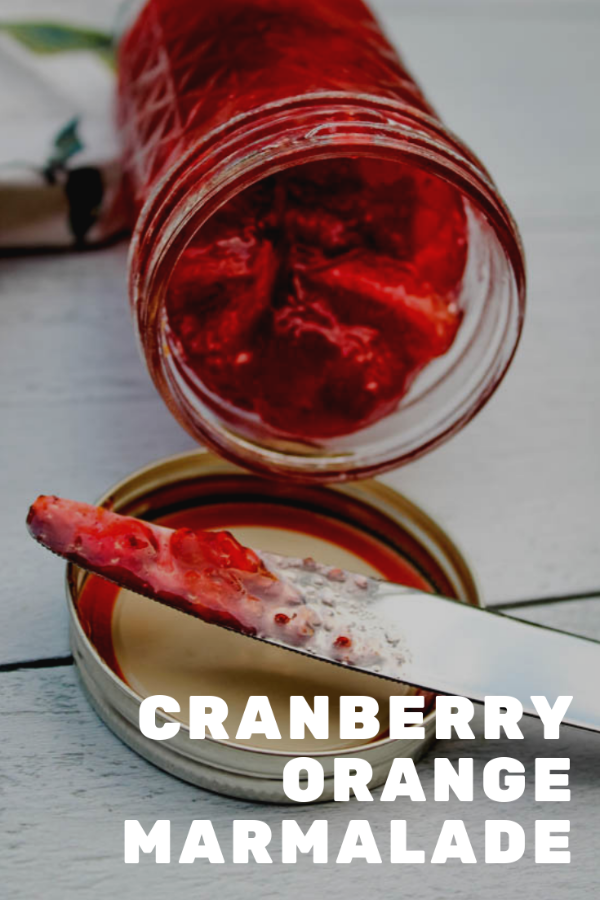 Tart cranberries, sweet oranges and bitter orange peel simmer away with sugar and cinnamon, and preserved into a chunky Cranberry Orange Marmalade so that you can enjoy fall all year round. 