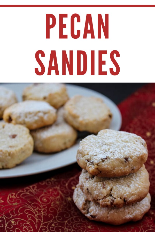 Melt-in-your-mouth buttery Pecan Sandies are a classic sweet treat, not just for the holidays but for all year round.
