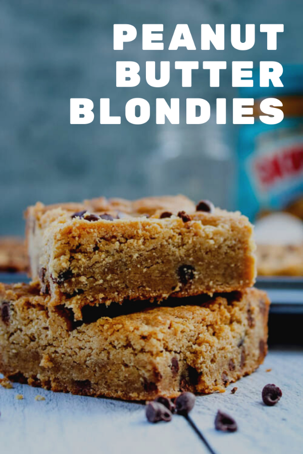 With just one bowl and a whisk, the classic peanut butter and chocolate combo come together in an irresistible bar cookie - the Peanut Butter Blondie.
