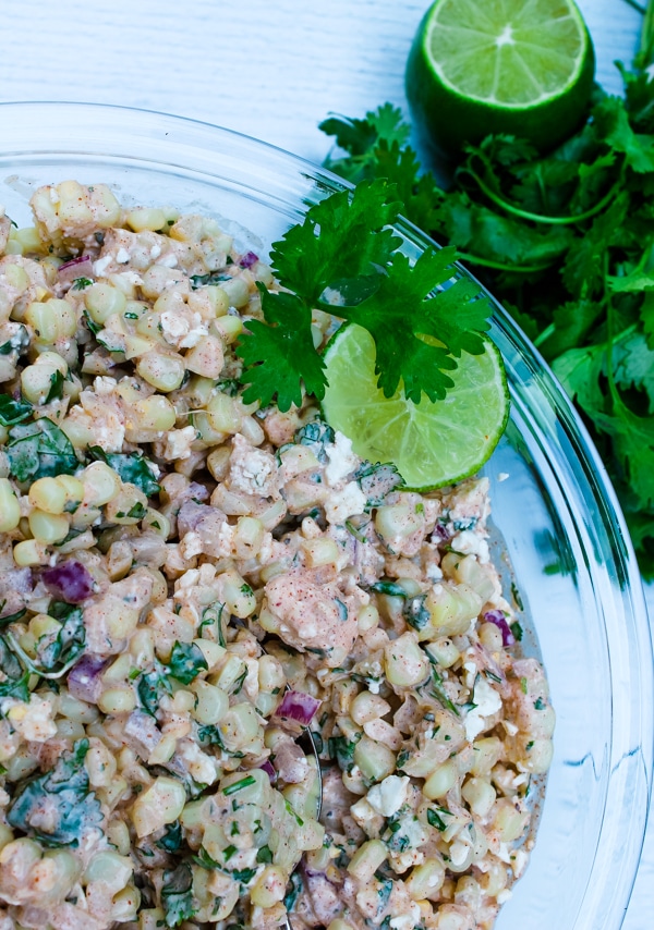 Mexican Street Corn Elote Bowls - Cheese Curd In Paradise