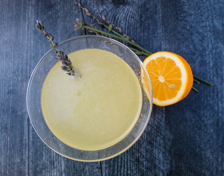 Sweet and tart with floral notes, this Meyer Lemon-Lavender Vodka Martini is a delightedly fresh cocktail to welcome fall, even if it doesn’t quite feel like fall outside. 