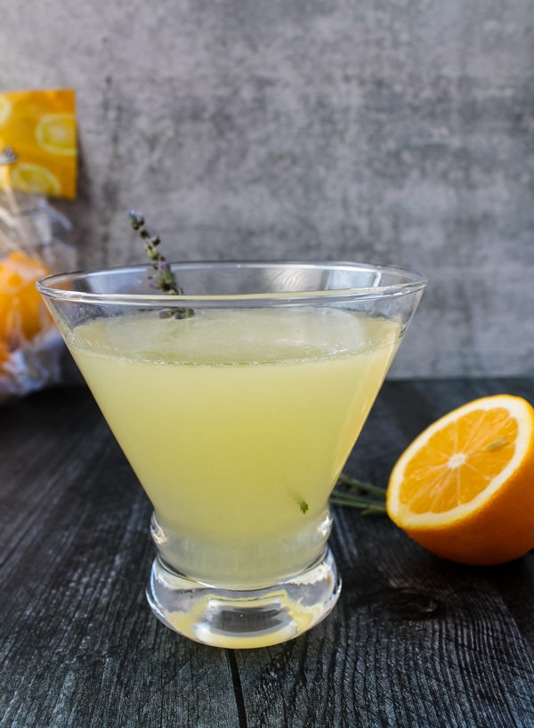 Sweet and tart with floral notes, this Meyer Lemon-Lavender Vodka Martini is a delightedly fresh cocktail to welcome fall, even if it doesn’t quite feel like fall outside. 