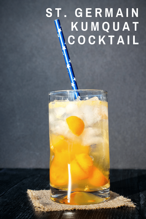 This St. Germain Kumquat Cocktail is a light, bright gin-based cocktail that combines sweet and tart kumquats with floral notes from the elderflower liqueur.. 