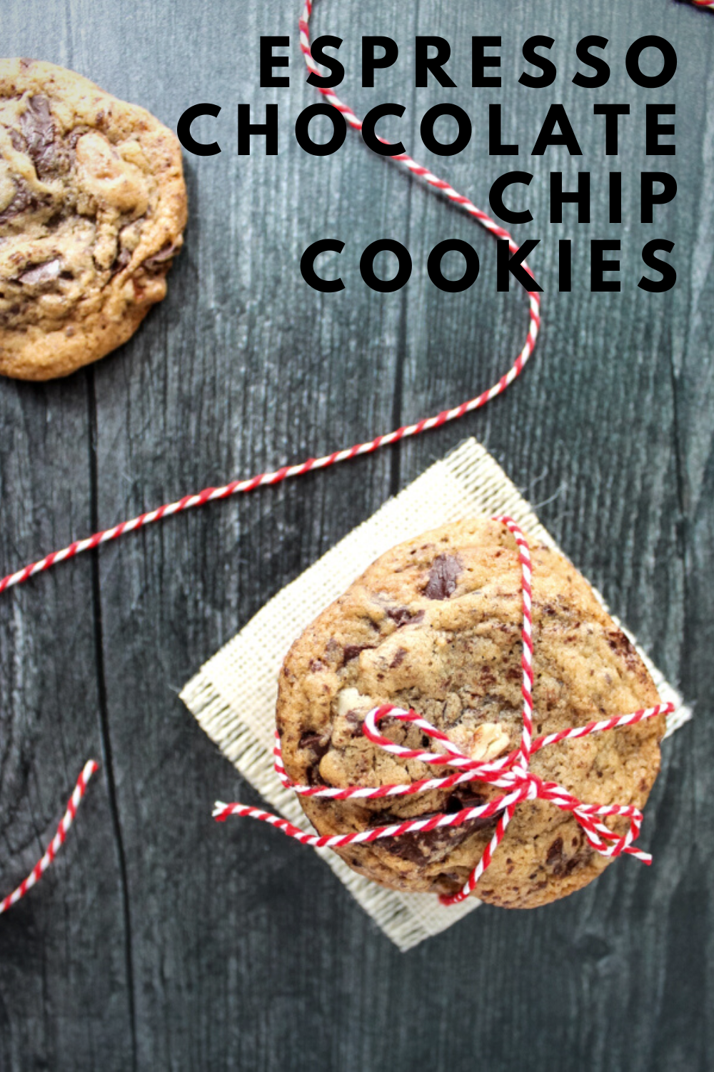 A grown-up version of a chocolate chip cookie, these Espresso Chocolate Chip Cookies are full of rich bittersweet chocolate and crunchy pecans, with notes of espresso in every bite. 