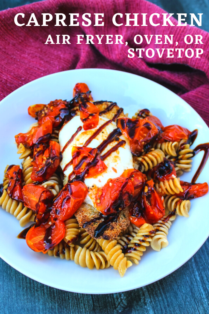 Caprese Chicken on Books n' Cooks