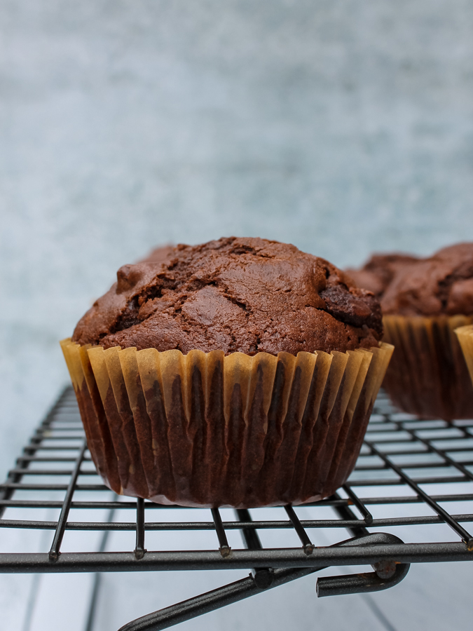 Double Chocolate Chip Muffins