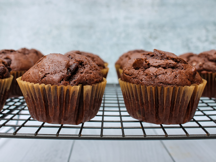 Double Chocolate Chip Muffins