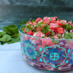 Watermelon Salad with Feta and Mint